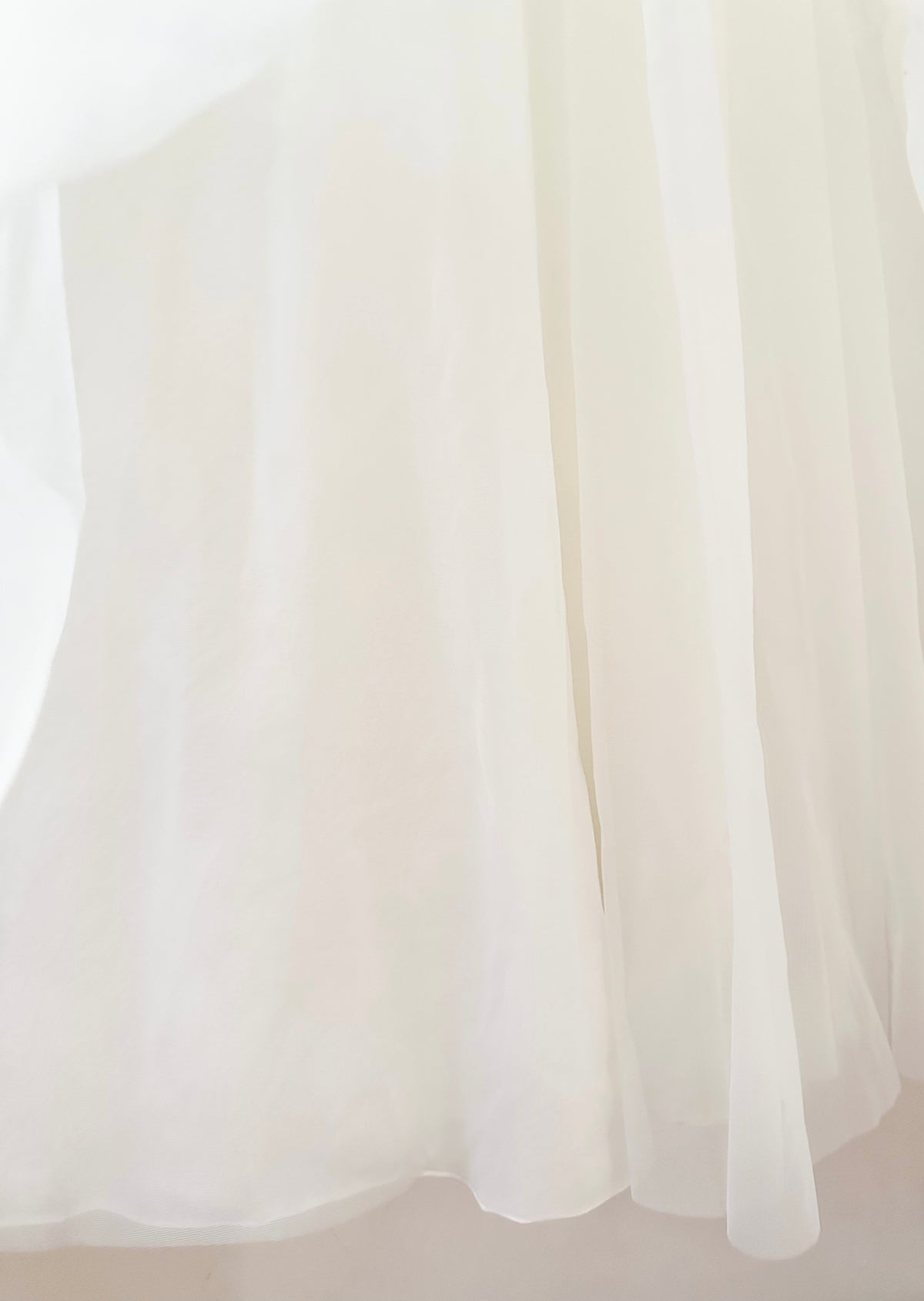 Vintage no label  approx 1980s white lace wedding long dress size 12