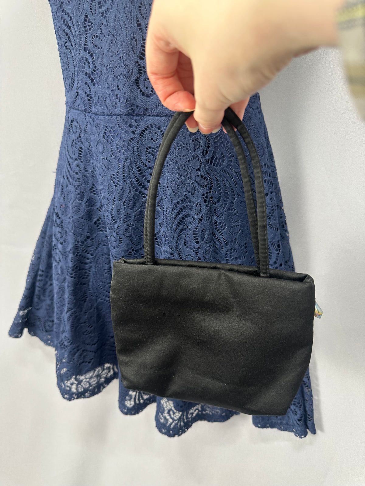 Striking new one of a kind Reworked by nicolle One of a kind beaded eye evening party black bag
