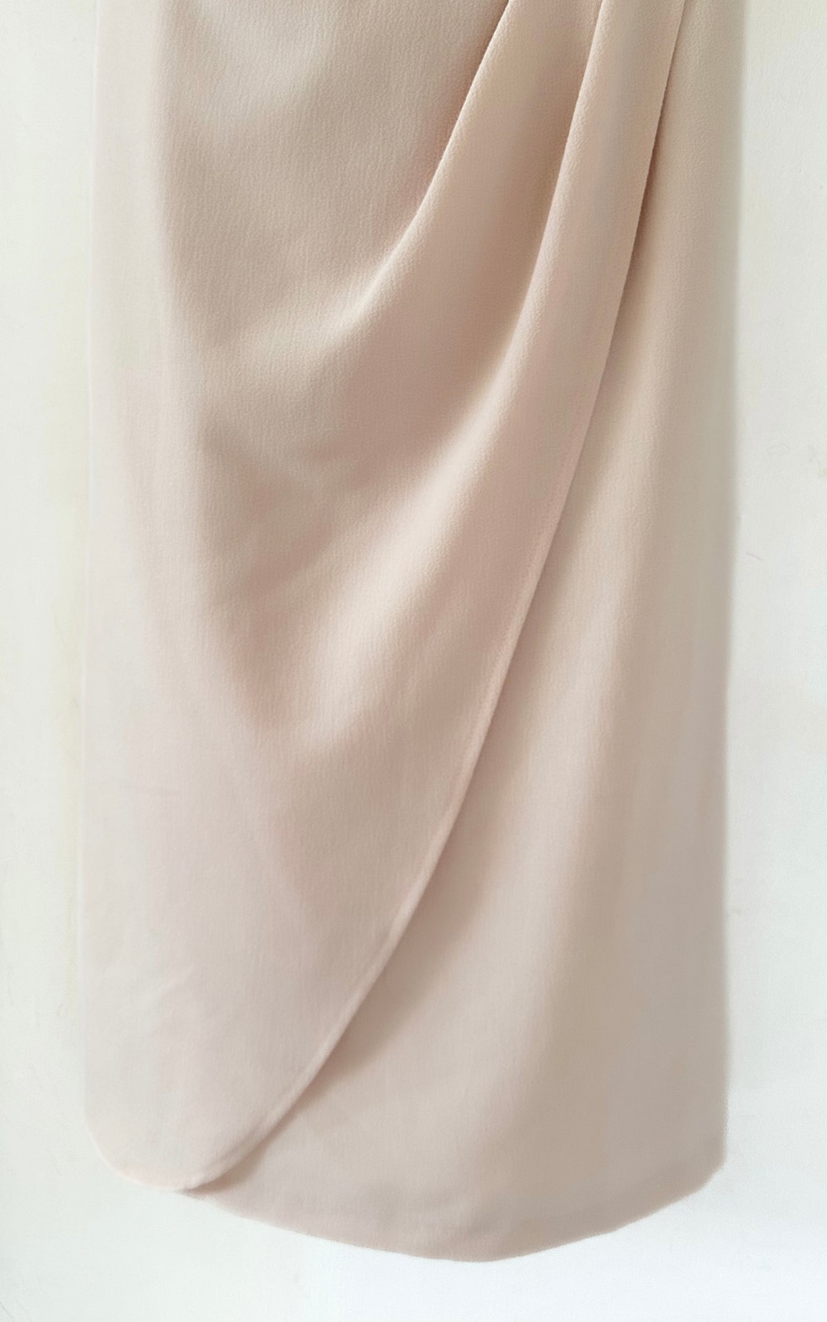 Kaleidoscope pale pink beaded detail ruffle wedding knee length Dress 18
